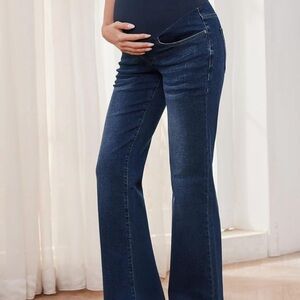 Women's Blue Maternity Jeans